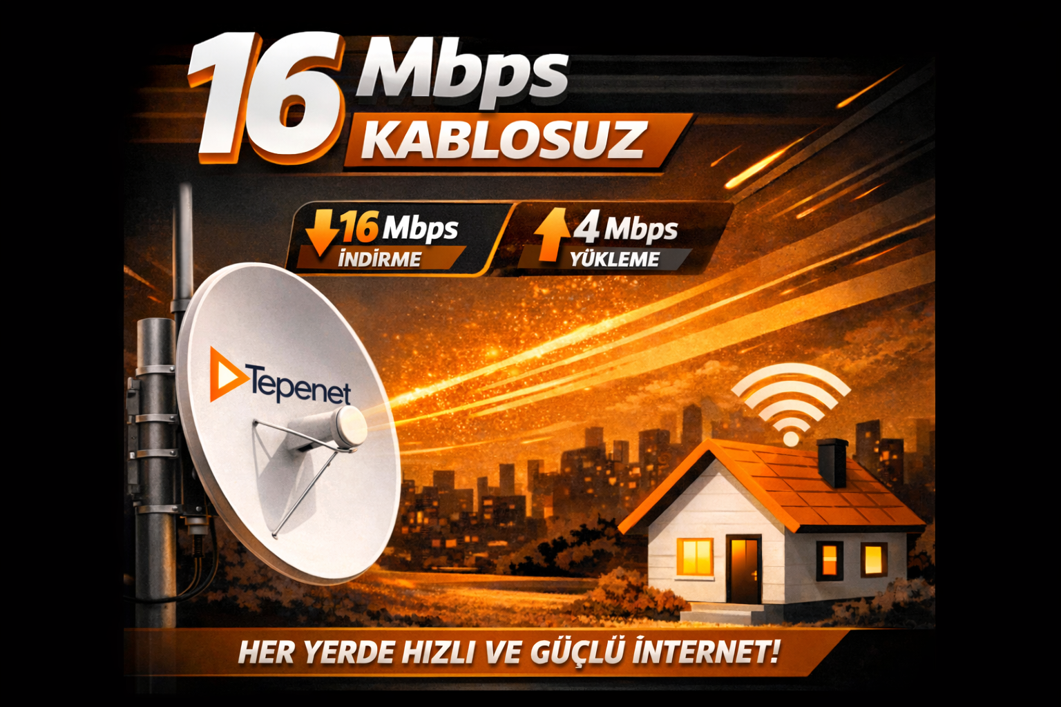 16 Mbps'e Kdr